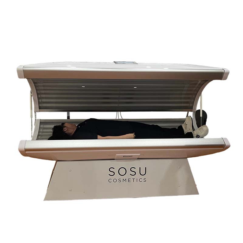 Spa And Wellness Center - เตียงอาบแดดอะคริลิก – ตู้อาบแดด UV แนวนอนและแนวตั้ง สำหรับร้านเสริมสวย