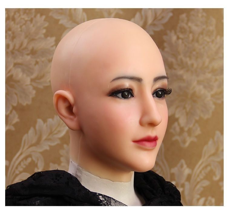 Face Mask Silicone - หน้ากากซิลิโคนเต็มหน้าแบบใหม่ | อุปกรณ์สวมศีรษะจำลองสำหรับผู้ชายแต่งหญิง