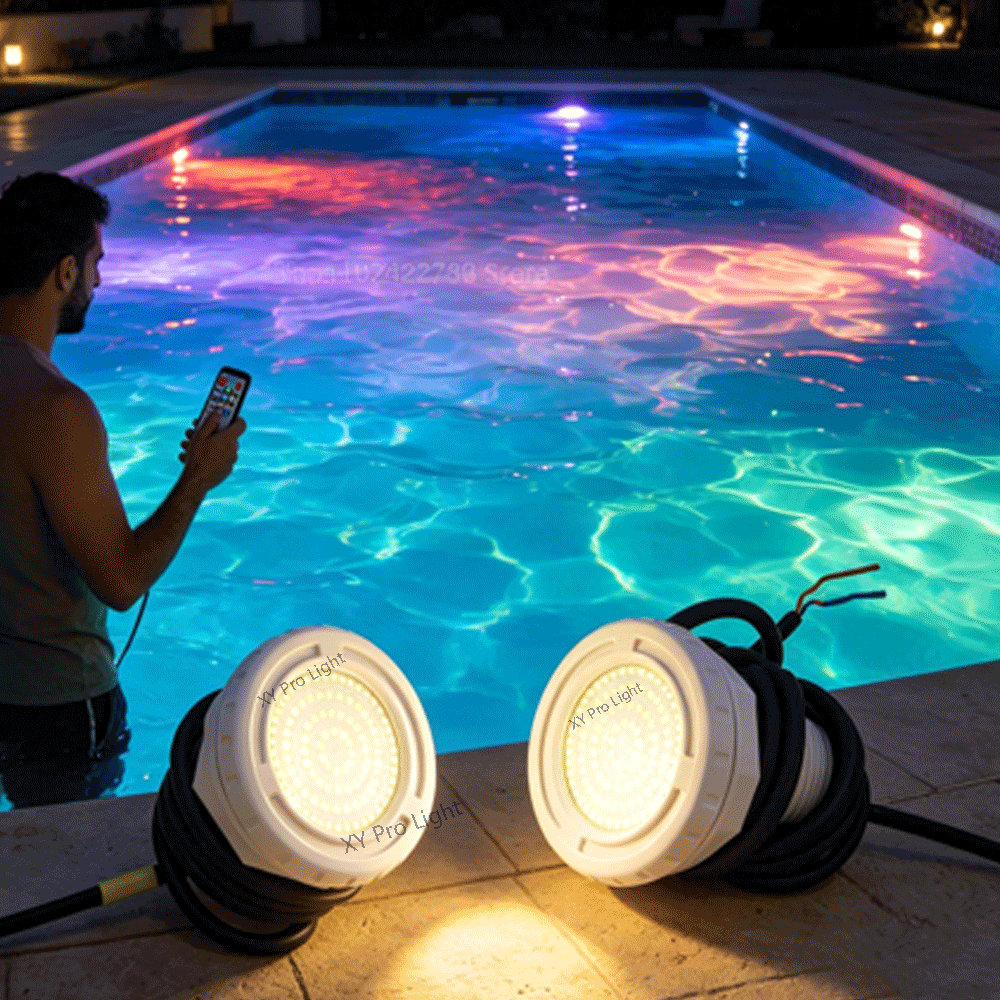 ไฟสระว่ายน้ำพลาสติก 15W IP68 1 - Xy Spa & Wellness บทวิจารณ์และราคา