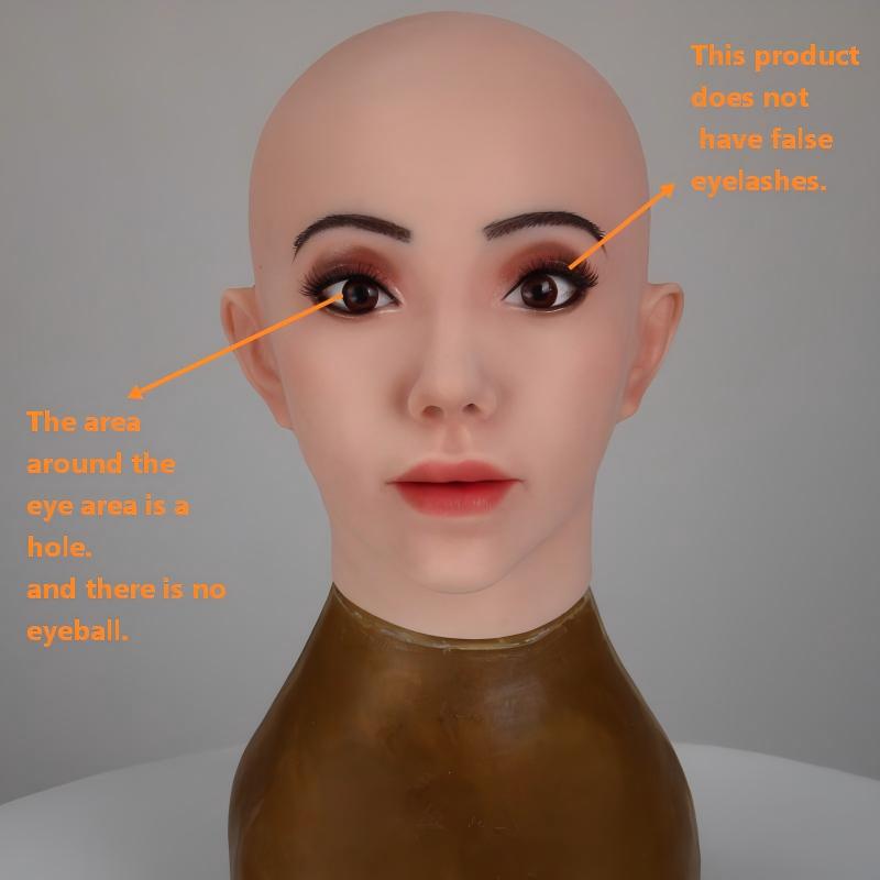 หน้ากากซิลิโคนใบหน้าผู้หญิงหัว - Face Mask Silicone บทวิจารณ์และราคา