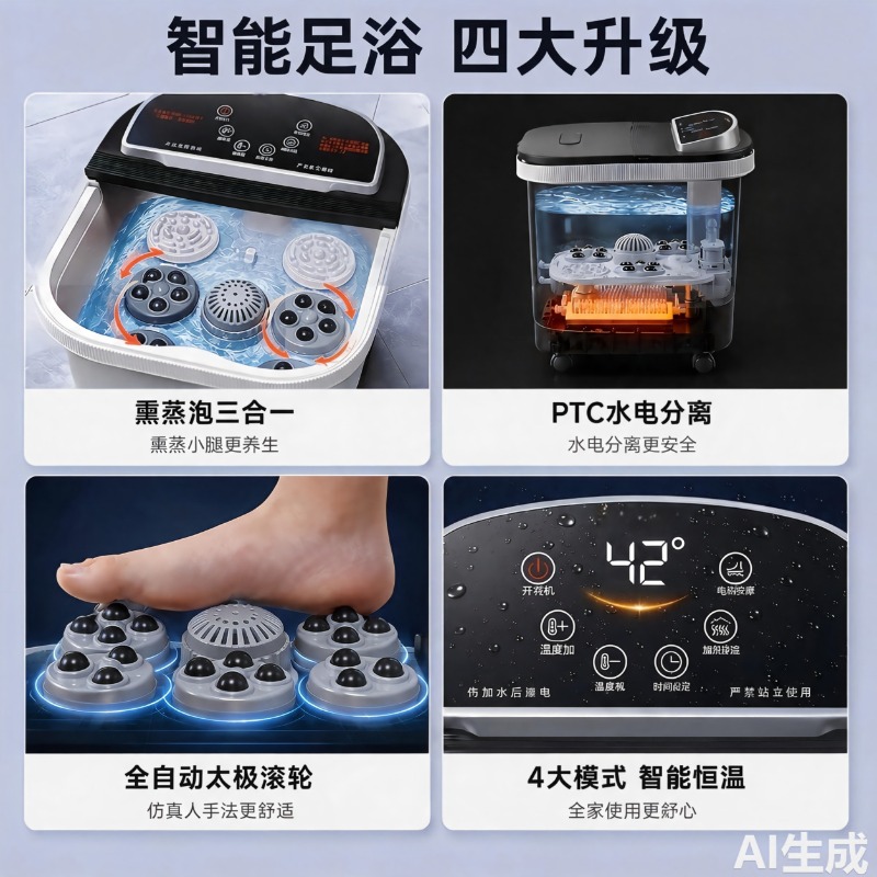 อ่างแช่เท้าไฟฟ้า, อ่างสปาพร้อม - Spa & Wellness Joule บทวิจารณ์และราคา