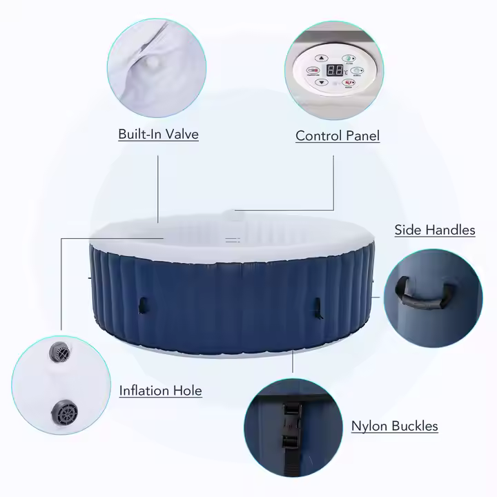 อ่างน้ำร้อนเป่าลมทรงกลมสำหรับใ - Spa & Wellness Joule บทวิจารณ์และราคา