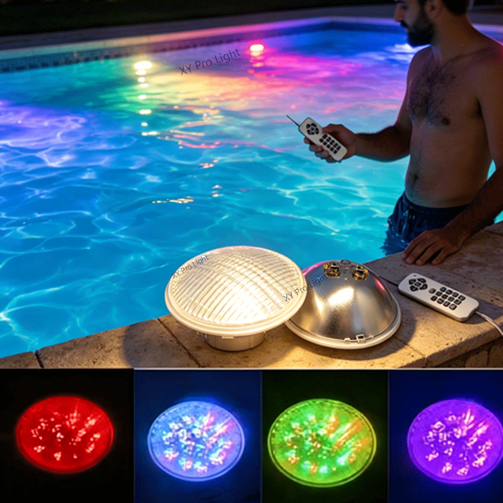 ไฟสระว่ายน้ำ LED PAR56 RGB 25W - Xy Spa & Wellness บทวิจารณ์และราคา