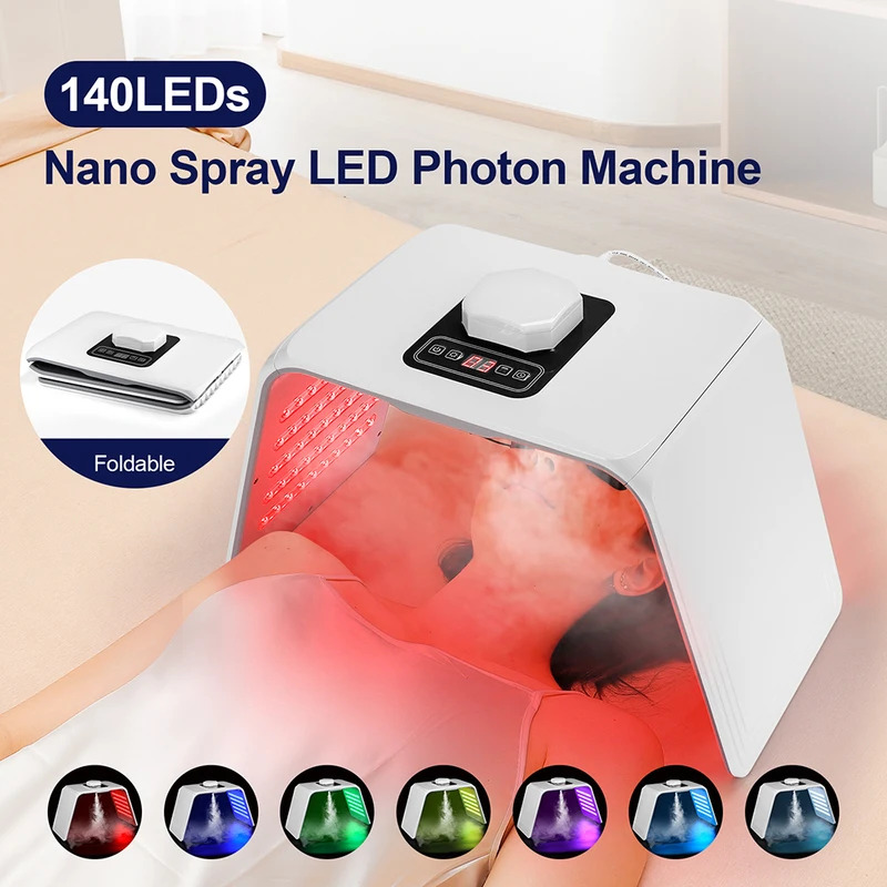 7 สี LED โฟตอนบิวตี้มาส์กบำรุง - Spa & Wellness Joule บทวิจารณ์และราคา