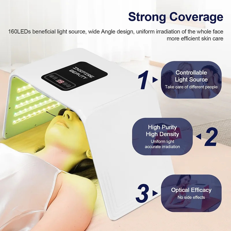 7 สี LED โฟตอนบิวตี้มาส์กบำรุง - Spa & Wellness Joule บทวิจารณ์และราคา