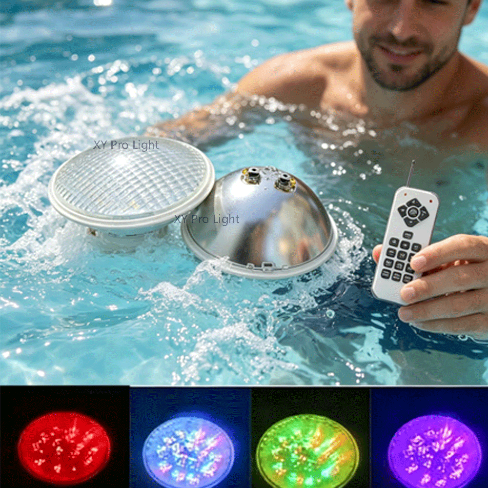 ไฟใต้น้ำ LED RGB 45W 18W 24W 3 - Xy Spa & Wellness บทวิจารณ์และราคา